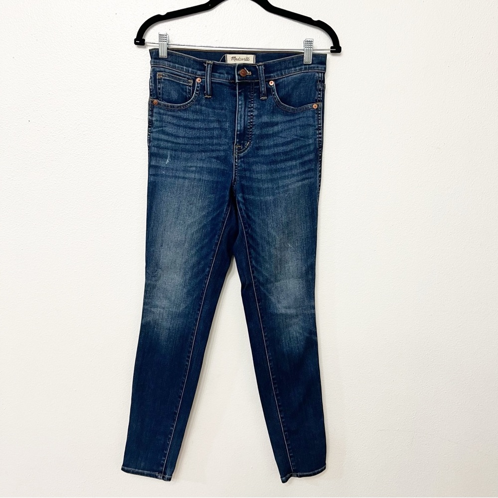Madewell skinny high rise jeans